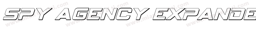 Spy Agency Expanded Italic Expanded字体转换
